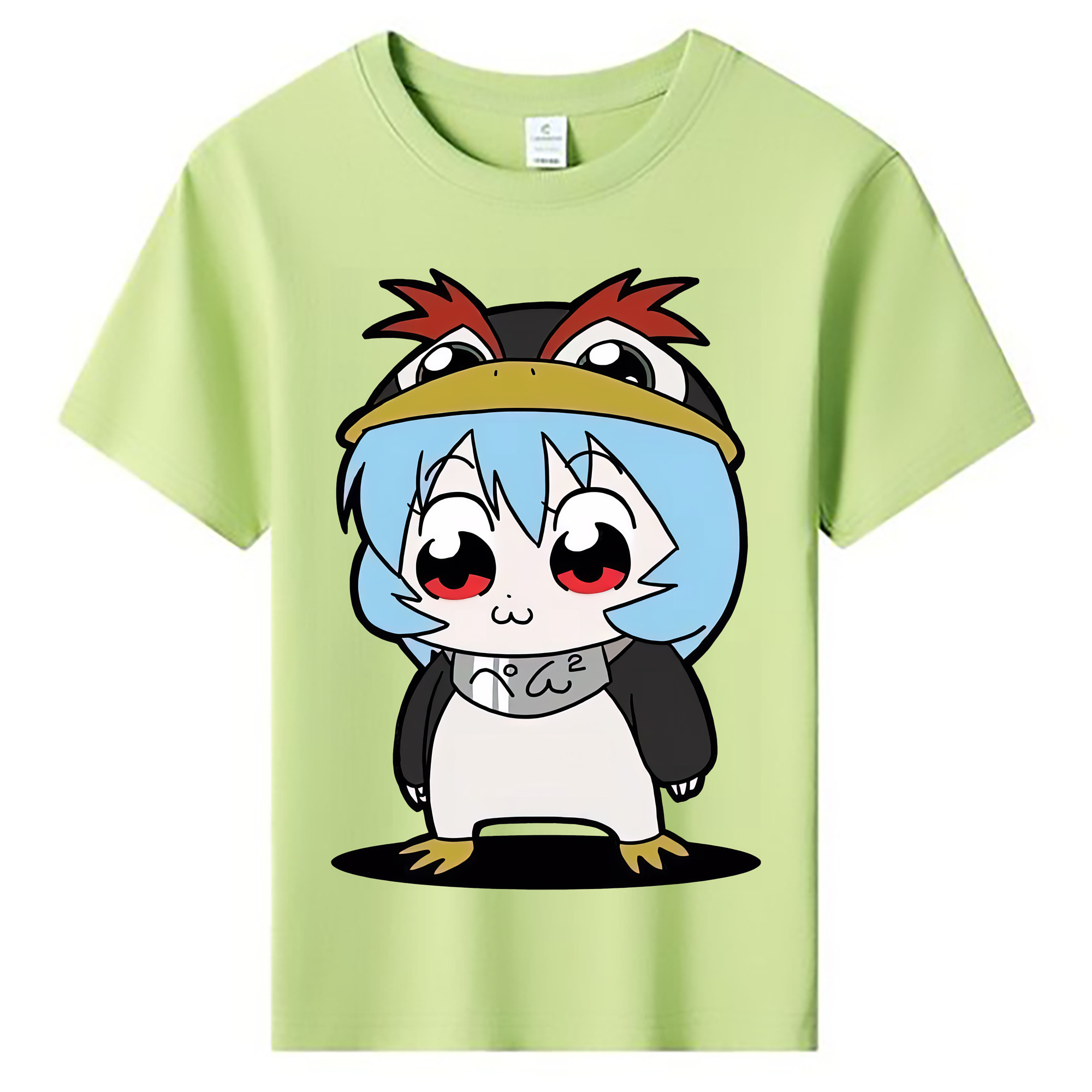 （画像用） EVA 新世紀エヴァンゲリオン 綿100％キッズTシャツ（フロントプリント）